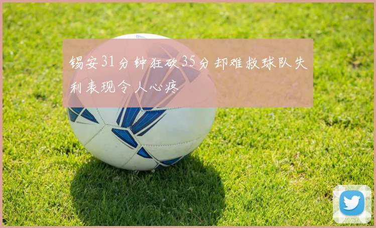 锡安31分钟狂砍35分却难救球队失利表现令人心疼
